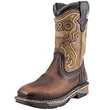 Toroメンズtrc1 10 " steel-toe Work Boot カラー: ブラウン