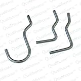 qualihome小さなペグボードフック詰め合わせキット、50ピース