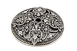 Carpe Diem Hardware 155-9CAQ Juliane Grace Chalice Escutcheon with Swarovski Crystals, 2-1/4-Inch [並