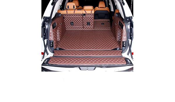 超人気 トランク ラゲッジ マット X5g05用19 21車のトランクマットレザーデコレーションカーペットプロテクトパッドインテリアトリムカースタイリングモディフィケーションアクセサリー トランクトレイ 色 Khaki 6 Pcs Cougaropen Com