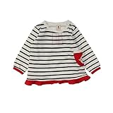 （ショコラ）chocola 長袖チュニックＴシャツ女の子 90 キナリ