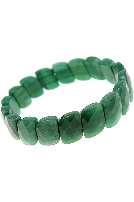 Amazon | 【幸福の石】 天然石 アベンチュリン ブレスレット