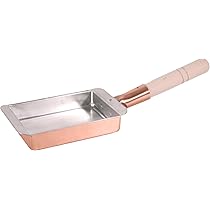 Amazon.co.jp: 遠藤商事 TKG 卵焼きフライパン 10.5cm 銅の熱伝導で卵