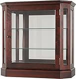 旭川家具 クリエイトファニチャー 北海 キュリオケース 90cm Lタイプ 北海道産カバ材 ウレタン塗装