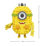 A Cute Yellow Mini Figure Character Building Bricks Toy Sets for Kids Teens Construction Toy Buildin