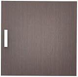 エイ・アイ・エス (AIS) オープンラック 40cm幅タイプ 木扉 エシカ 幅38.6 高さ38.2cm ダークブラウン ESK-54D