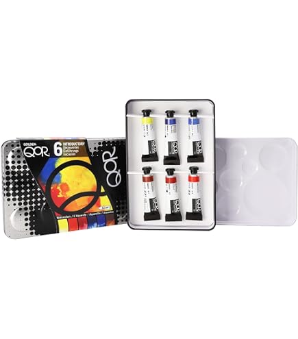 Amazon | Golden Artist Color QoR 水彩絵の具、5mlチューブ24色セット