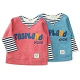 【アウトレット】 Bobson トレーナー(80～130cm) キムラタンの子供服 ブルー 90 ( 77374x77874-144 )