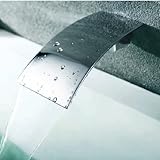 Aquafaucet壁マウントBathtub FaucetカスケードWaterfall In壁Spa Bath注ぎ口注ぎ口