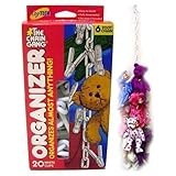 1 X Original Chain Gang Toy Organizer - White by ToyTech