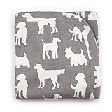 ケイトQuinn有機Receiving Blanket One Size グレー