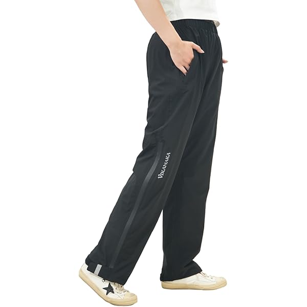 黒のレインパンツ ウエストゴム付き 楽天市場】レインパンツ レインウェア メンズ レディース 下