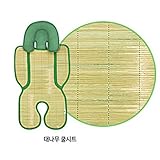 MoreCare Natural Bamboo Baby Stroller Mat Car Seat Breathable Breathe Summer Cool Seat Cushion air-f