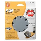 ALI INDUSTRIES 12055 8 Hole 180 25 CT Grit Disc, 5-Inch, 15-Pack [並行輸入品]