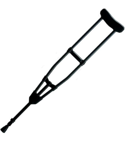 Amazon.co.jp: 木製松葉杖 (完全成型ネジ式) 970~1210mm 2本組