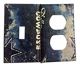 Got You Covered Dallas Cowboys Bedroom Bathroom Mancave Light Switch and Outlets Cover [並行輸入品]