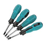 SoarUp U字ドライバー ドライバーセット スクリュードライバー 磁気 u型 Uフォーク型 多機能 4本入り