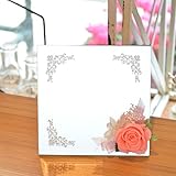 [florence du]プリザーブドフラワー スタンドミラーアレンジメント クリアケース 付 誕生日 結婚祝い 結婚記念日 プレゼント 贈り物 母の日