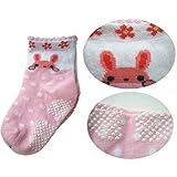 Nice Days（ナイス　ディズ）　可愛いベビー キッズ 女の子靴下 ソックス 滑り止め　3足組 セット