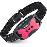 DogRook 無駄吠え防止首輪 – 充電式 犬吠え防止グッズ 防水 犬 振動 首輪 小・中・大型犬用 5段階調節 むだぼえ防止グッズ 犬 しつけ 犬 吠え防止