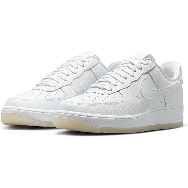 Amazon | [ナイキ] AIR FORCE 1 LE GS WHITE/WHITE レディース