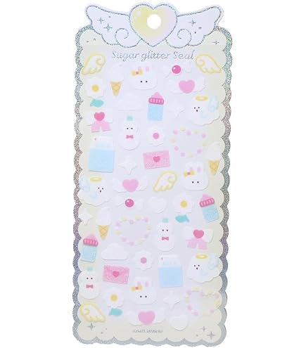 Amazon.co.jp: カミオジャパン シール SUGAR GLITTER SEAL トゥインク