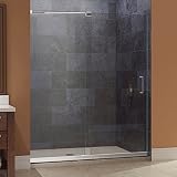 DreamLineミラージュ56 to 60 "フレームレススライドシャワードア 60 in. W x 0.375 in. L x 72 in. H SHDR-1960722-01 1