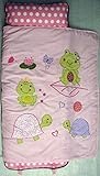 SoHo Nap Mat , Pink Froggie (All Hand Embroidery) by SoHo Designs [並行輸入品]