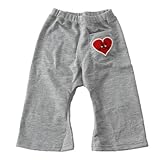 Anak Jujur ユースフルパンツ【ハンカチ付き】【ミスティグレー:size:90】