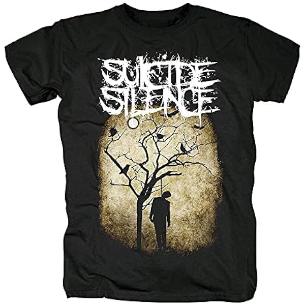 Amazon | [HDCSUN] Suicide Silence Tシャツ スーサイド・サイレンス