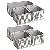 InterDesign クローゼット 収納 ケース 箱 ボックス Chevron トープ ナチュラル 04301EJ-M2
