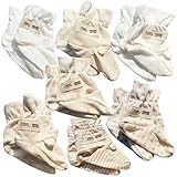 Sweet Layette オーガニックコットン新生児ブーティソックス7pairs