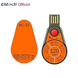 Elitech 防水温度データロガー一回使用RC-55 - 自動レポート、ソフトウェア不要