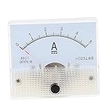 Rowwet（TM）実験ホーム用診断ツールについてDC 0-5AミニポケットAmperimetro Analogicoアナログ電流計パネルメーターテスターの電流計