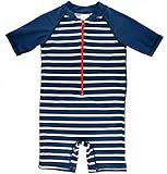 Ruggedbutts ラゲッドバッツ 男の子 ラッシュガード 水着 グレコ (12-18m(75cm), Navy(ネイビー)) [並行輸入品]