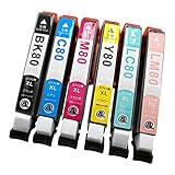EPSON エプソン ICY80L (Y/イエロー)【4本セット】(増量タイプ) 最新 互換 インクカートリッジ とうもろこし 純正と併用可能 (対応機種: EP-707A 708A 777A 807AB 807AR 807AW 808AB 808AR 808AW 907F 977A3 978A 979A3 982A3)【STAR JET製】