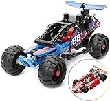 7TECH 2-in-1 Pullback Cars Racing Car Building Block Construction Vehicle Model Puzzle Stacking Bric