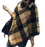 ハイネック 授乳 ケープ ポンチョ マント トレンチコート (05．XXL)