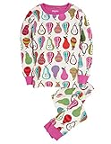 Hatley ハットレイ キッズ女の子 ガールズパジャマ・ハーベスト ペアーズ  Harvest Pears、カラフル洋梨収穫祭 90cm 、2Y(89cm) マルチカラー 綿100% PJAPEAR