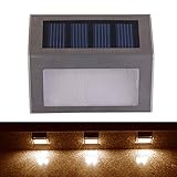 ソーラー充電式 屋外防水LED照明ライト ガーデンライト 庭園灯壁付け 防水 太陽発電 省エネ 屋外照明