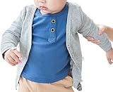 【Topics Garden】子供服 キッズ ベビー服 ボーイズ ガールズ カーディガン シングルボタン コットン 春秋用（エコバッグ付き）