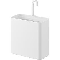 Amazon｜山崎実業(Yamazaki) 引っ掛けられる ゴミ箱 ホワイト W17×D11