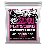 【正規品】 ERNIE BALL 2814 ベース弦 (45-100) FLATWOUND SUPER SLINKY BASS フラットワウンド・スーパー・スリンキー・ベース