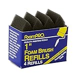 Foampro 671 – 04フォームブラシリフィル（4パック）、1インチ