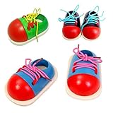 [PIXNOR]PIXNOR TieUp Shoe Kids Learnimg To Tie Shoe Lacing Preschool Educational Toy 170025UP0BL5005