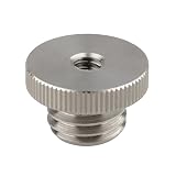 CAMVATE レーザー 水準器アダプター BOSCH 1/4"-20変換5/8"-11ネジアダプター 適用 三脚一脚