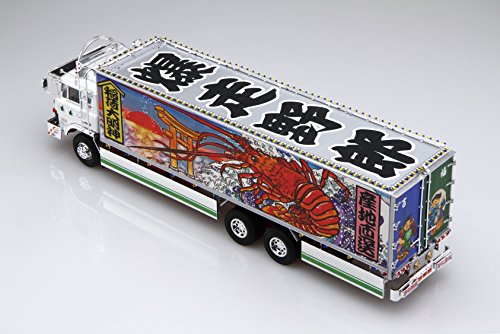 自動車 GANSO DEKOTORA SHODAI UZUSHIO 2015 Aoshima 1/32 Ganso Dekotora Series No.3 Shodai Uzushio Retake2015