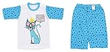 蘭ノ屋 ttasom ブルーチーター 7分袖 子供服 キッズ ベビー パジャマ 部屋着 ルームウェア 室内着 肌着 (120)