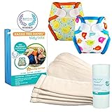 Tidy Tots Diaper Hassle Free 4 Diaper Hook & Loop Newborn Essential Set With Duckies and Tweety Bird