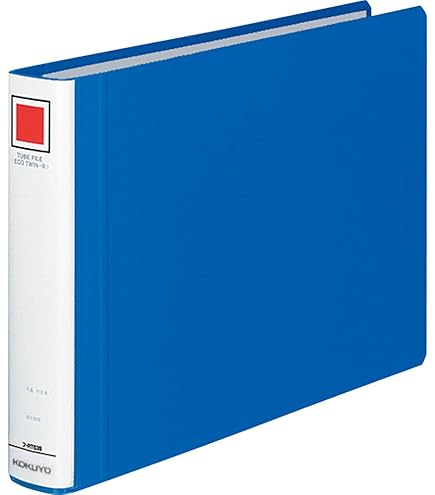 Amazon | コクヨ パイプ式ファイル エコツインR(両開き) A4 2穴 300枚